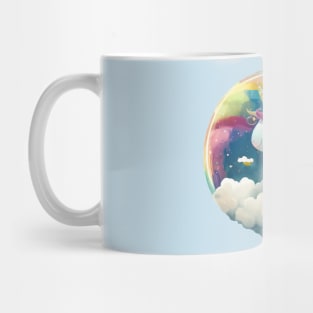 Unicorn On Cloud 9 Mug